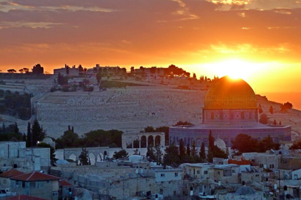 Jérusalem soleil levant